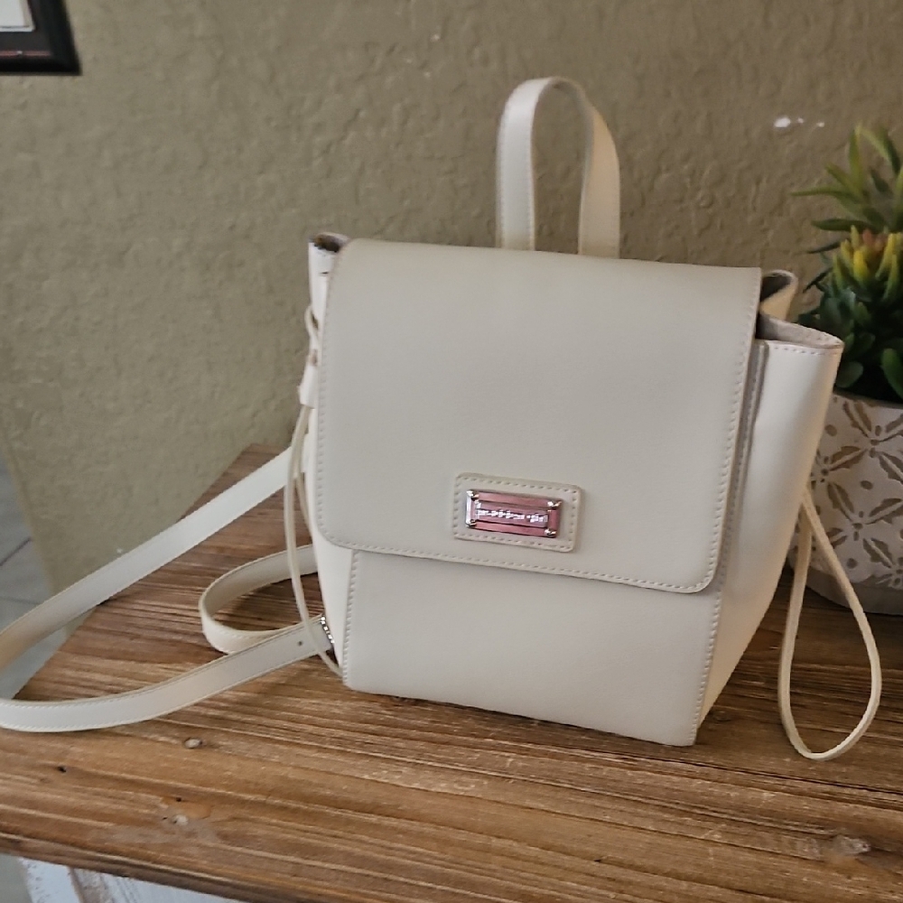 Madden Girl Cream Backpack